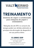 Treinamento de sistema de vapor e condensado para máquinas de papel e onduladeira